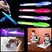 Dazzling Toys Invisible Ink Pen Disappearing Magic Pen with Built in UV Light Pack of 4 Magic Marker Spy Pen Secret Message Writer Party Favor Creative Entertainment