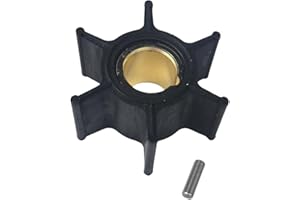 SLSRPMT Water Pump Impeller 3B2-65021-1 for Nissan Tohatsu Outboard 6 8 9.8 HP Mercury Outboard 6 8 9.8 9.9 HP replace Sierra 18-8920 3B2650211M 8037481 47-803748-1 Evinrude Johnson 5040525 05040525