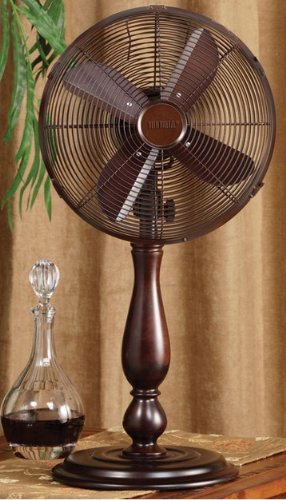 Amazon Com 12 Oscillating Table Fan Sutter Poly Resin Wood