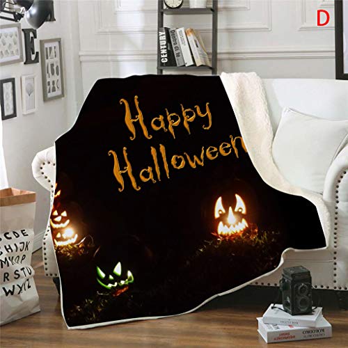image for MIS1950s Nightmare Before Christmas,Double Thick Blanket 3D Digital Pu