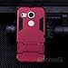 Cocomii Iron Man Armor LG Nexus 5X Case, Slim Thin Matte Vertical & Horizontal Kickstand Reinforced Drop Protection Fashion Phone Case Bumper Cover Compatible with LG Nexus 5X (Red)
