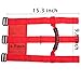 4X Roll Bar Grab Handles Grip Handle Fits for Jeep Wrangler YJ TJ JK JKU JL JLU Sports Sahara Freedom Rubicon X & Unlimited 1955-2024 UTV ATV Premium Interior Accessories(Heavy Duty Red)