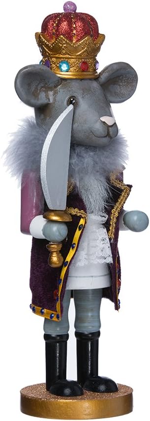 Nutcrackers - Hollywood Nutcrackers Kurt Adler Hollywood Mouse King Nutcracker, 12-Inch