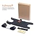 Fullmosa Drop Leg Holster, Concealed Carry Thigh Gun Holster Tactical Airsoft Handgun Pistol Holster for Women Men Adjustable Left/Right Hand with Mag Pouch -QS