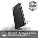 X-Doria iPhone X, iPhone Xs Case, Defense Ultra - Heavy Duty Protective Case with Anodized Aluminum Frame, Military Grade Drop Tested Case for Apple iPhone X, iPhone Xs, iPhone 10, [Black]
