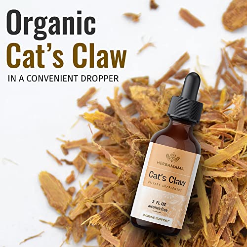Cats Claw Tincture Organic Cat’s Claw Herb Drops Uncaria Tomentosa