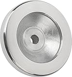 Kipp 06275-0250XCR Aluminum Disc Hand Wheel Without