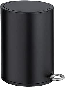 Cubo cosmético Bote de Basura de baño de 3L de Acero Inoxidable, con un