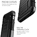 iPhone 5C Belt Case, VAKO iPhone 5C Shell Holster Combo case, Locking Belt Swivel Clip Kickstand Cover for iPhone 5C
