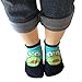 Kakalu Assorted Non-Skid Ankle Cotton Socks with Grip for 12-36 Months Baby, Cartoon 1, 6-Pairs