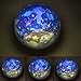 KISTRA Led Night Light Mysterious Ocean Lampshade Mermaid Porjection Light