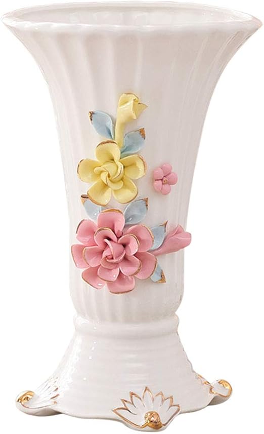 Amazon.com: Jarrones decorativos de cerámica para el hogar, sala de estar, decoración creativa de cerámica, regalo preferido: Home \u0026 Kitchen