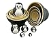 Cute Lovely Mini Animal Nesting Dolls Matryoshka Doll Russian Doll Set 10 Pieces Wooden Handmade Kids Toy Gift Home Decoration (Penguin).