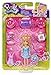 Polly Pocket Pretty Packet with Pop Out Package Featuring 3-inch Doll & 8+ Accessories; Themes Include PJ Party, Slumber Party, Surf’s Up & Sun ‘n’ Sass