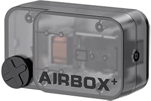 AQUASMITH Aquarium Air Pump,Ultra-Quiet/Small Size/More Output Air Pump for Fish Tank 1.5w/29GPH/14Kpa,with Air Stone Bubbler,Adjustable Airflow,Single Outlet Suitable for 20-40 Gallon Fish Tank