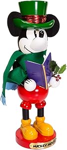 Kurt Adler Disney Steinbach Mickey Mouse Nutcracker Christmas Décor, STD, Multicolored