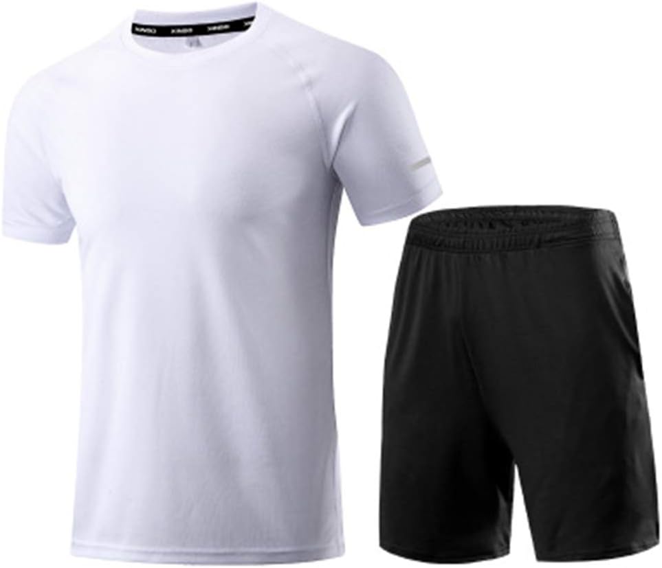 wupan Men's Sportswear Sweatshirt Casual Running Fitness Quick-Drying Training Suit