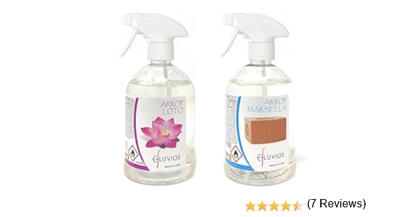 LA CORBERANA Ambientador para Ropa - Desodorante Textil - Pack (500 ml Flor de Loto+ 500 ml Jabón de Marsella): Amazon.es: Hogar