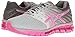 ASICS Women's Gel-Quantum 180 2 Running Shoe, Mid Grey/Pink Glow/Carbon, 9 M US