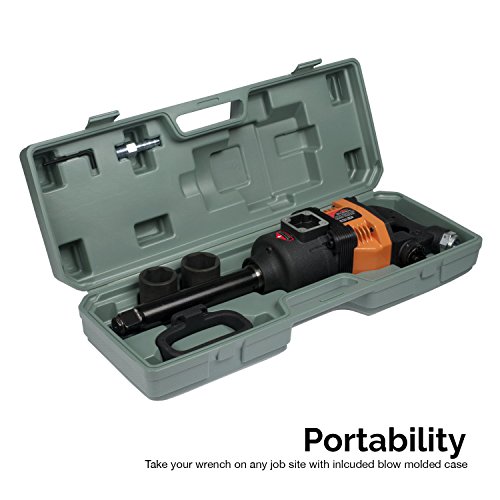 Tooluxe 31414L Industrial Air Impact Wrench, 1" - Thumbnail 5