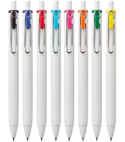 Amazon.com : Uni-Ball One Gel Ink 0.5mm Ballpoint pen 10 Colors