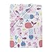 Bedtime Originals Sugar Reed Aquatic Fitted Crib Sheet, Pink/Blue