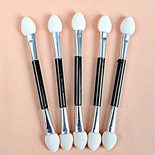 10Pcs Eye Eyeshadow Sponge Brush Applicators Double-ended Makeup Cosmetics New