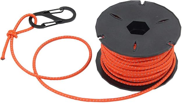 Amazon K Outdoor ガイドロープ 反射材入り 3mm パラコード テントロープ テント タープ用 ロープ ガイライン パラシュートコード 長さ15m オレンジ K Outdoorjp ロープ 張り綱