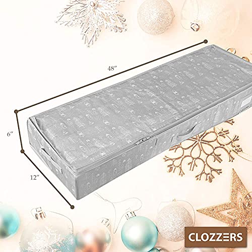 Large Christmas Ornament Storage BoxStorage Container Keeps 128