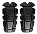 ZAPT 2 PCS Tactical EVA Knee Pads Airsoft Paintball Military Combat Protective Gear Knee Pad Tactical Pants Work Trousers (Black)