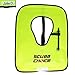 Scuba Choice Adult Neon Yellow Snorkel Vest with Name Box, Neoprene Safety Vest for Adults Over 200lbs, Easy Oral Inflator, High Visibility for Snorkeling & Water Sports, X-Large