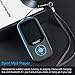 RUIZU X06 Mp3 Player with Bluetooth, Mp3 Music Player with FM Radio, 100hrs Playback, and 128GB Expandable, Blue
