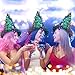 Simply Genius Christmas Tree Hat: Christmas Hat for Party Supplies, Christmas Costumes for Adults and Kids Green