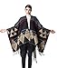 Plus Size Pashmina Scarf Shawl Cape Wrap Crochet Poncho Wine Red
