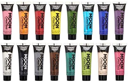 Face & Body Paint by Moon Creations - 12ml - Dark Blue - Image 3