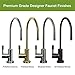 WaterChef U9000 Premium Under-Sink Water Filtration System w/Intelligent Monitor & Designer Series Faucet (Brushed Nickel), NSF/ANSI Certified for 78 Contaminants, 1,000 Gal., Stainless, Made in USA