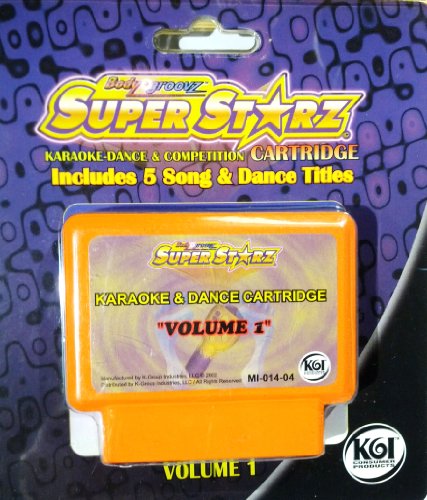 Body Groovz Super Starz Cartridge, Volume 1