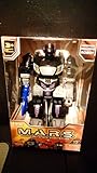 CYBOTRONIX M.A.R.S. MOTORIZED ATTACK ROBO SQUAD BLACK PURPLE