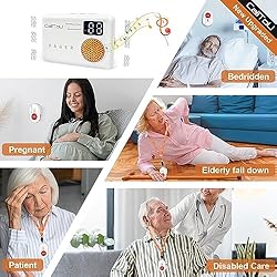 CallToU Caregiver Pager Wireless Call Button 1000FT