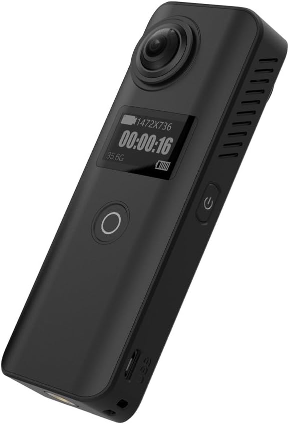 360 Panoramic Action Camera SJCAM SJ360 Plus 360 Degrees VR Handheld Full Visual Surround Panoramic Wifi Mini Camcorder 1700mAh