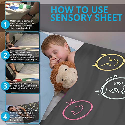 Dr Squish Sensory SheetSleepingTwin Bed Size Sleeve Comfortable