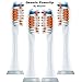 Philips Sonicare Toothbrush Heads,Phillips Sonic Care Brush Head, Powerup Replacement Electric Powered Power Up – 8 pk