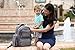 Baby Fashion Diaper Bag Backpack - Includes Stroller Straps, Changing Pad, & Mini Bag | For Mom & Dad | 17 Spacious Compartments | Insulated Pockets | Travel Nappy Tote Bag