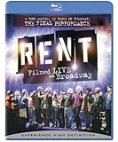 Rent: Filmed Live on Broadway [Blu-ray]
