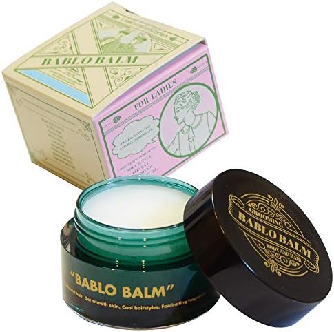 Bablo バーム For Lady ヘアバーム 髪のスタイリング ハンドクリーム 練り香水 天然由来成分 ムスク