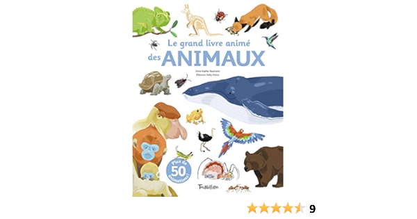 Le Grand Livre Anime Des Animaux Anim Action French Edition Baumann Anne Sophie Della Malva Eleonore Amazon Com Books