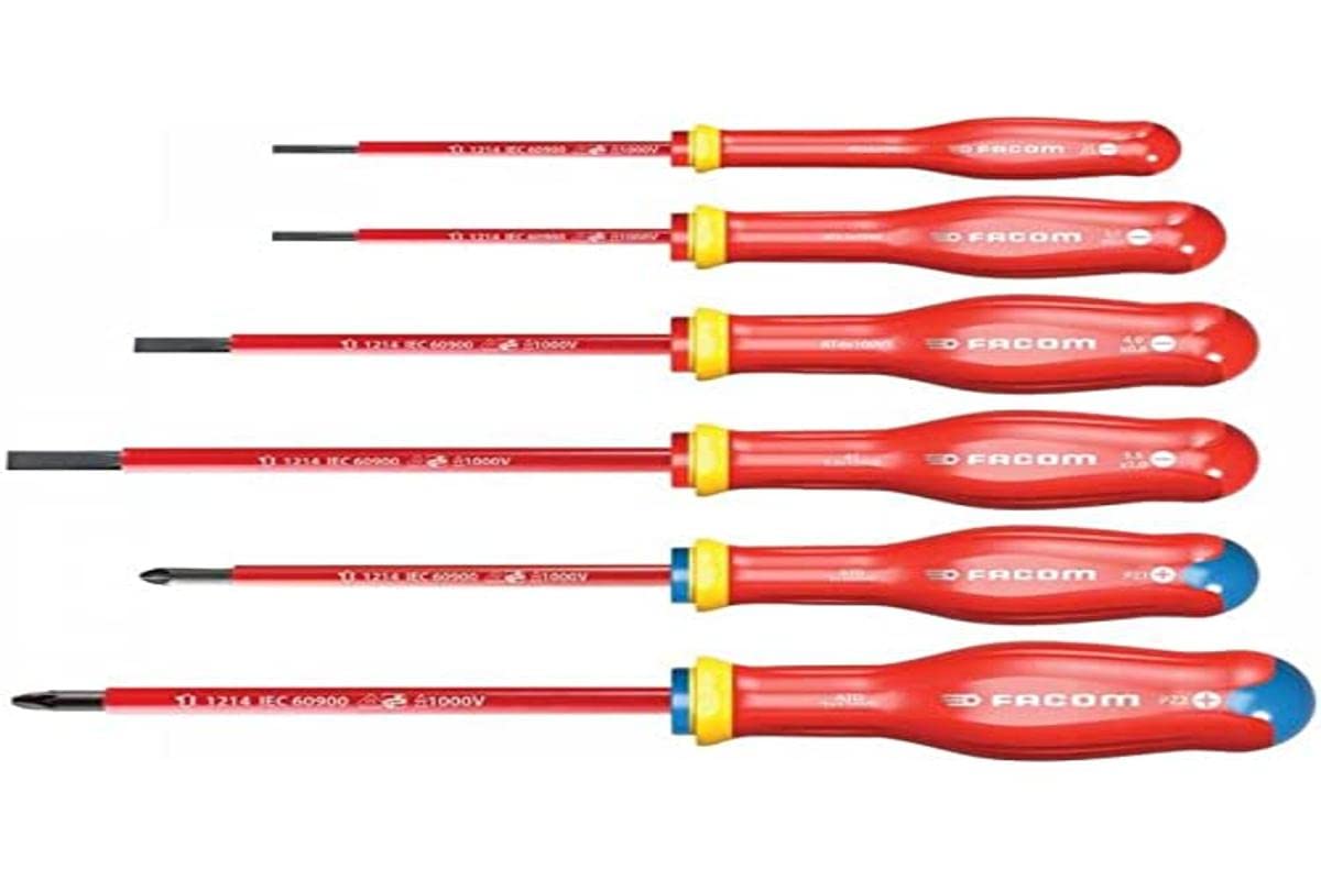 FACOM ATDVE.J6PB - Set of 6 AISLADOS PLANOS/PZ 1000 VOLTIOS DISTORNILLADORES — image 1