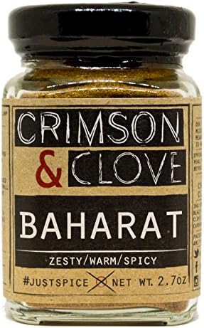 Baharat by Crimson and Clove (2.7 oz.) No Sodium, Sugar Free, Paleo, All Natural Spice Blend