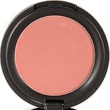 Blush Pressed Mineral Blusher Face Powder Cosmetics Makeup With Black Mirror Case - Great Cheek Blushing Blending Peach To Rose Colors - Premium Quality For Women Also With Sensitive Skin - Dusty Rose