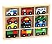 12 Pcs Wooden Train Cars & Emergency Vehicles Collection Fits Thomas, Brio, Chuggington